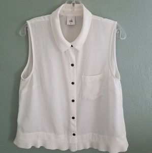 Cabi Sleeveless Button-up Blouse, medium